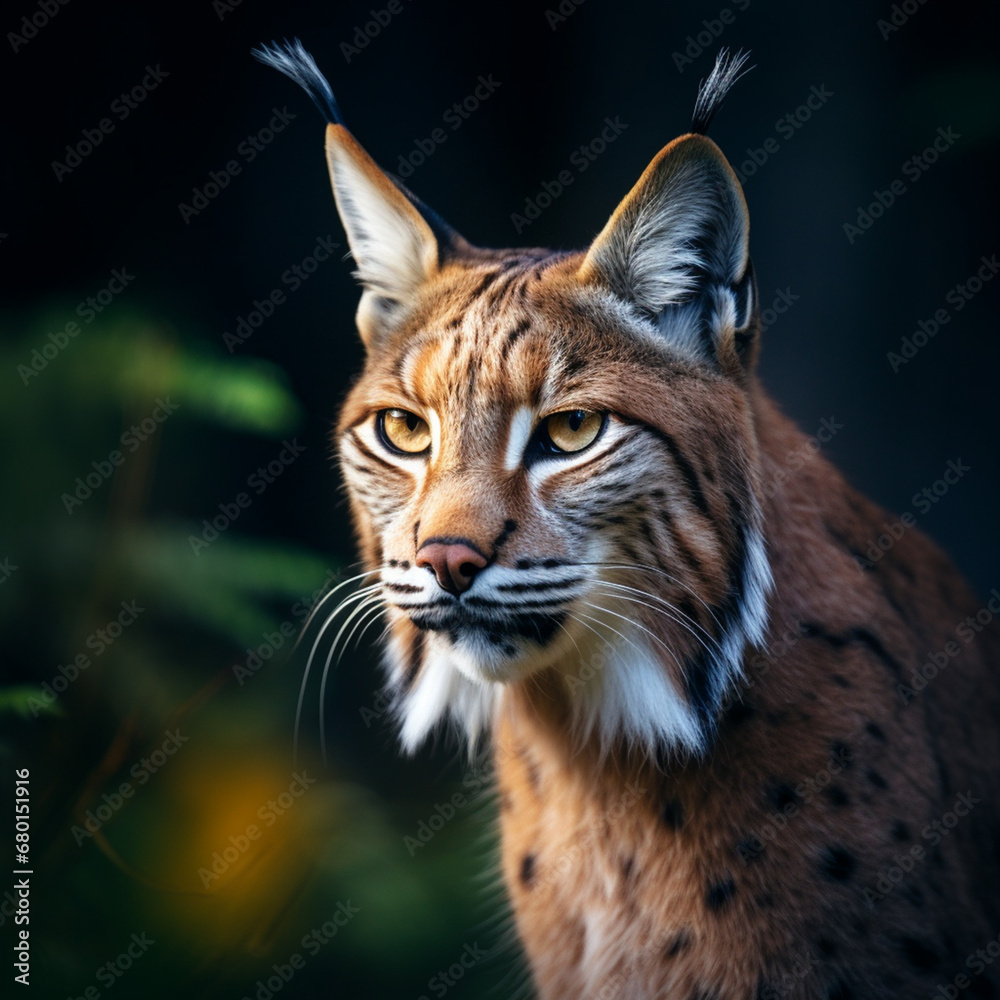 Balkan lynx, professional shot, wallpapers, 8k, film photography created with Generative Ai Balkan lynx, professional shot, wallpapers, 8k, film photography created with Generative Ai
