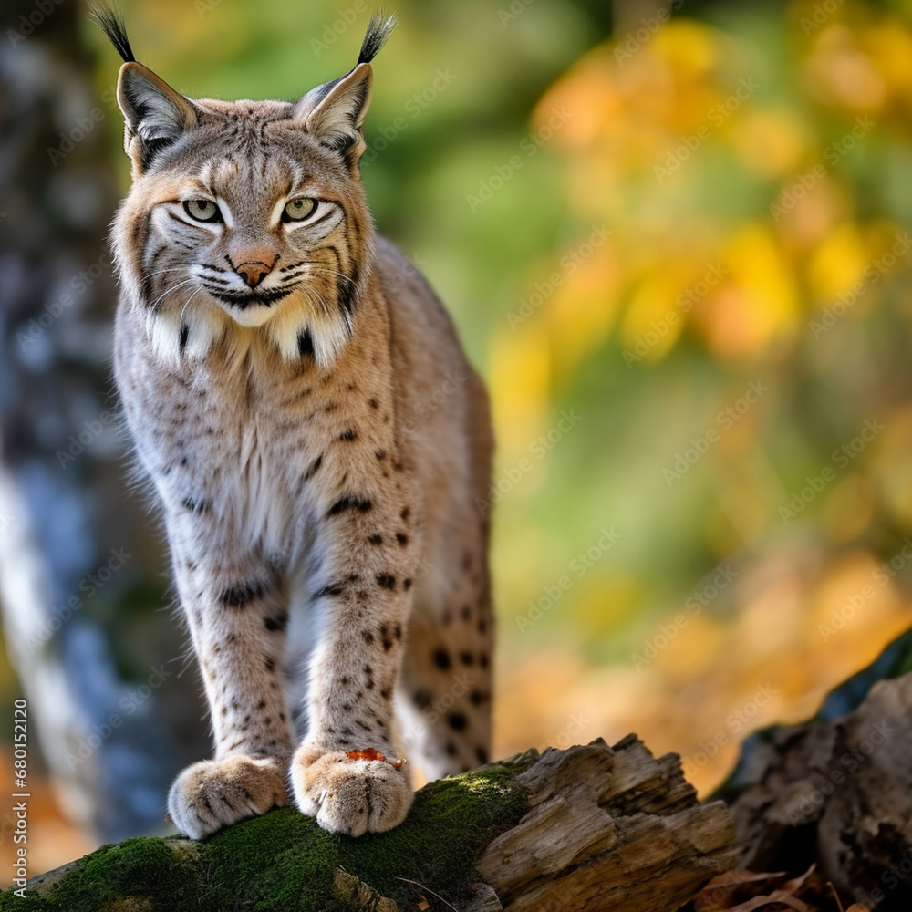 Balkan lynx, professional shot, wallpapers, 8k, film photography created with Generative Ai Balkan lynx, professional shot, wallpapers, 8k, film photography created with Generative Ai