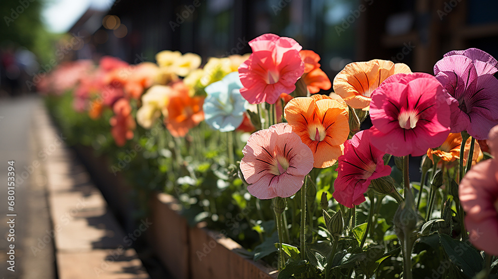 tulips in the garden