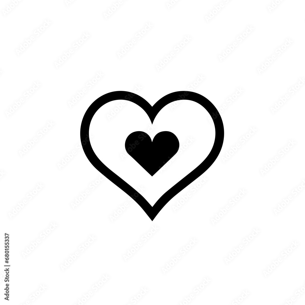 Heartfelt Embrace: Romantic Heart Vector - An Artistic Expression of Love in a Stylish and Decorative Design Heartfelt Embrace: Romantic Heart Vector - An Artistic Expression of Love in a Stylish and Decorative Design