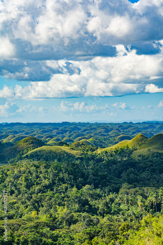 landscape with clouds