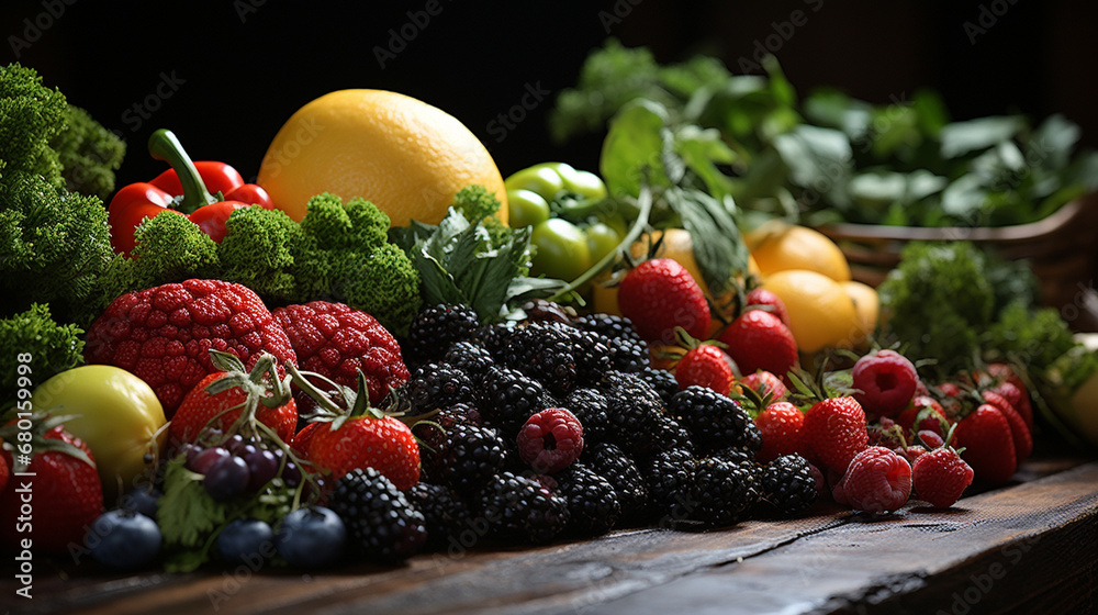fruits and berries fruits and berries