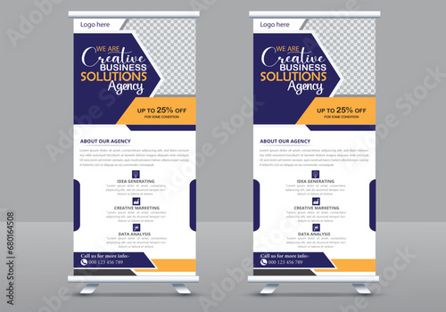 Agency business roll-up banner