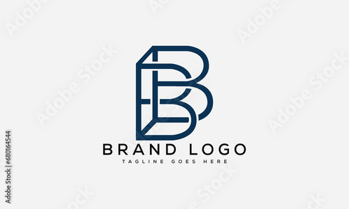 letter BB logo design vector template design for brand.