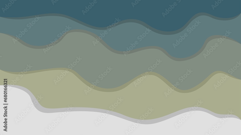 Fototapeta premium Colorful template banner with nice colors