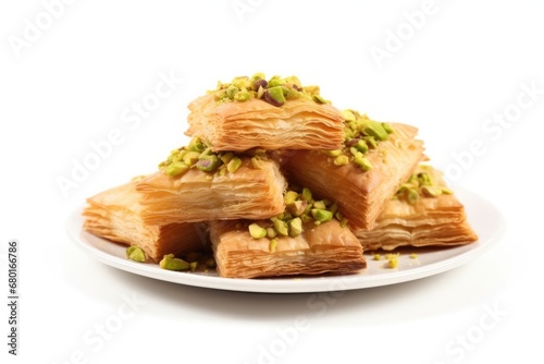 Food tasty snack traditional dessert pistachio delicious pastry bakery turkish sweet baklava