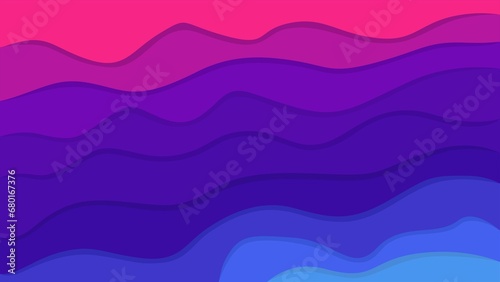 Colorful template banner with nice colors