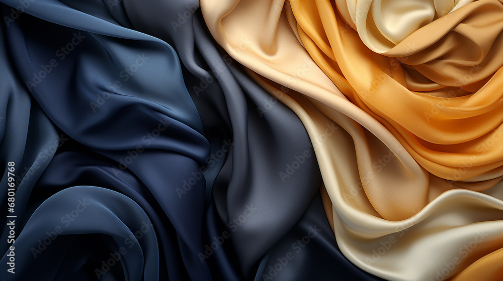 Fototapeta premium silk fabric background