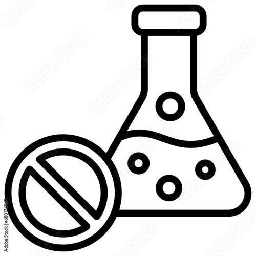 Chemical Free Icon