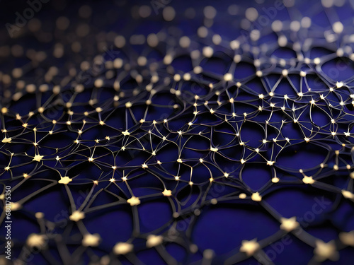 An interesting background texture that mimics the intricate patterns of a star's web. Image is generated with the use of an Artificial intelligence