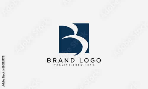 letter B logo design vector template design for brand.