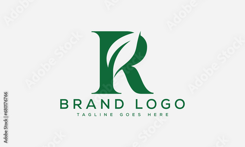 letter R logo design vector template design for brand.