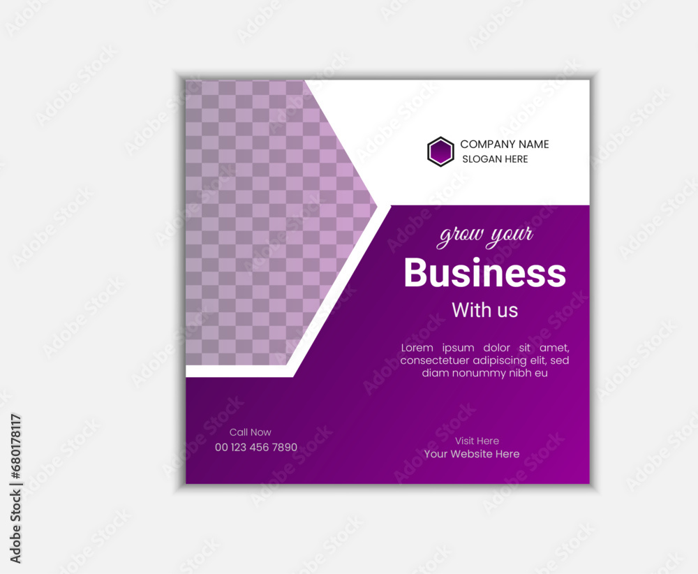 business social media post banner template business social media post banner template