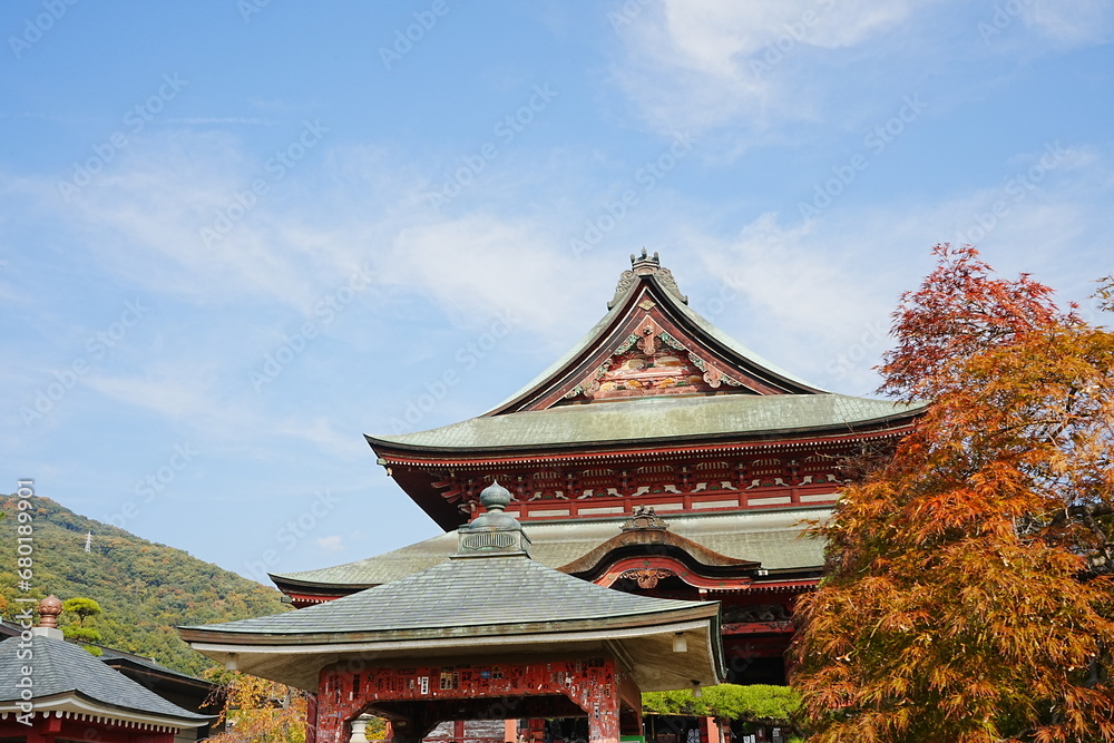 Kai-Zenkoji Temple in Yamanashi, Japan - 日本 山梨 甲斐善光寺