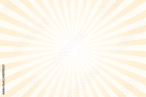 Sunburst Background. Summer background design. Abstract Papaya whip rays background. Sunlight rays background. Starburst background. Sun beam ray sunburst pattern background. 