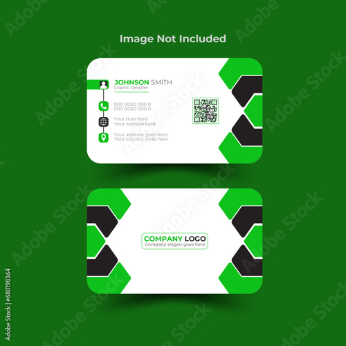 Minimal creative business card design