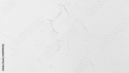 Crack concrete white wall background. White concrete wall texture background. background and texture of white concrete wall.