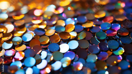 multi-colored shiny sequins, scales, rhinestones, sparkles, textiles, fashion, texture, background, beauty, makeup, clothing, decoration, mirror, glass, plastic, precious, jewel, pattern, confetti