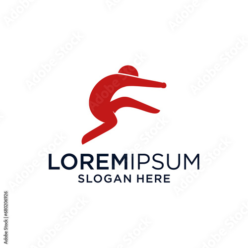 person jumping logo