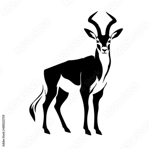 Graceful Antelope Vector Illustration