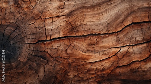 Wallpaper Mural A close-up of a wooden log with textured bark. Torontodigital.ca