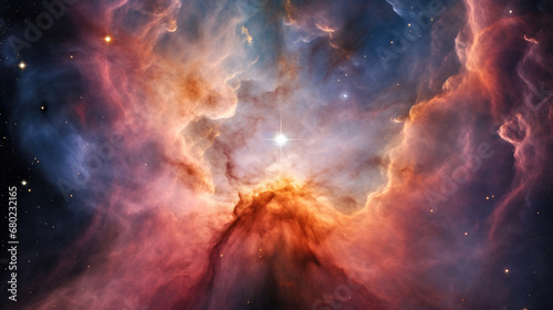 A Breathtaking Panorama of an Interstellar Nebula