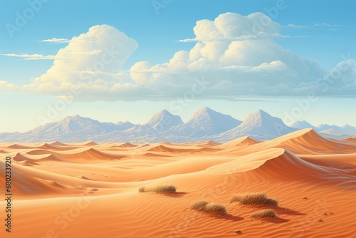 sand dunes in the desert © GalleryGlider