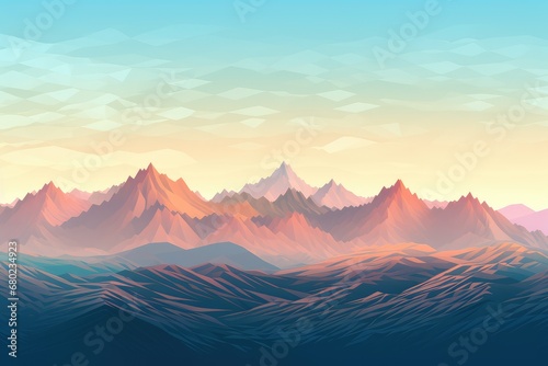 sunrise in mountains © GalleryGlider