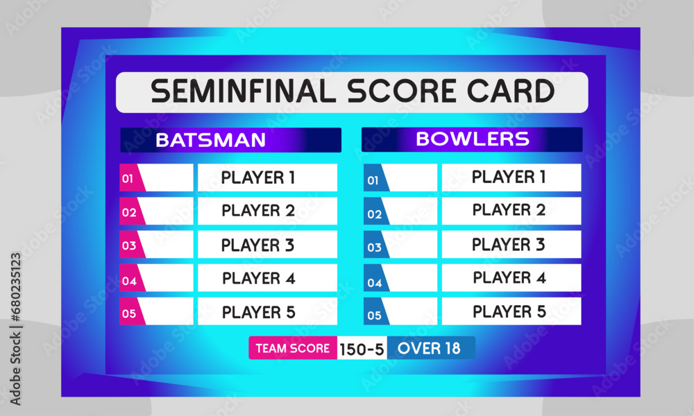 Obraz premium Leaderboard game , Leaderboard with abstract background Game