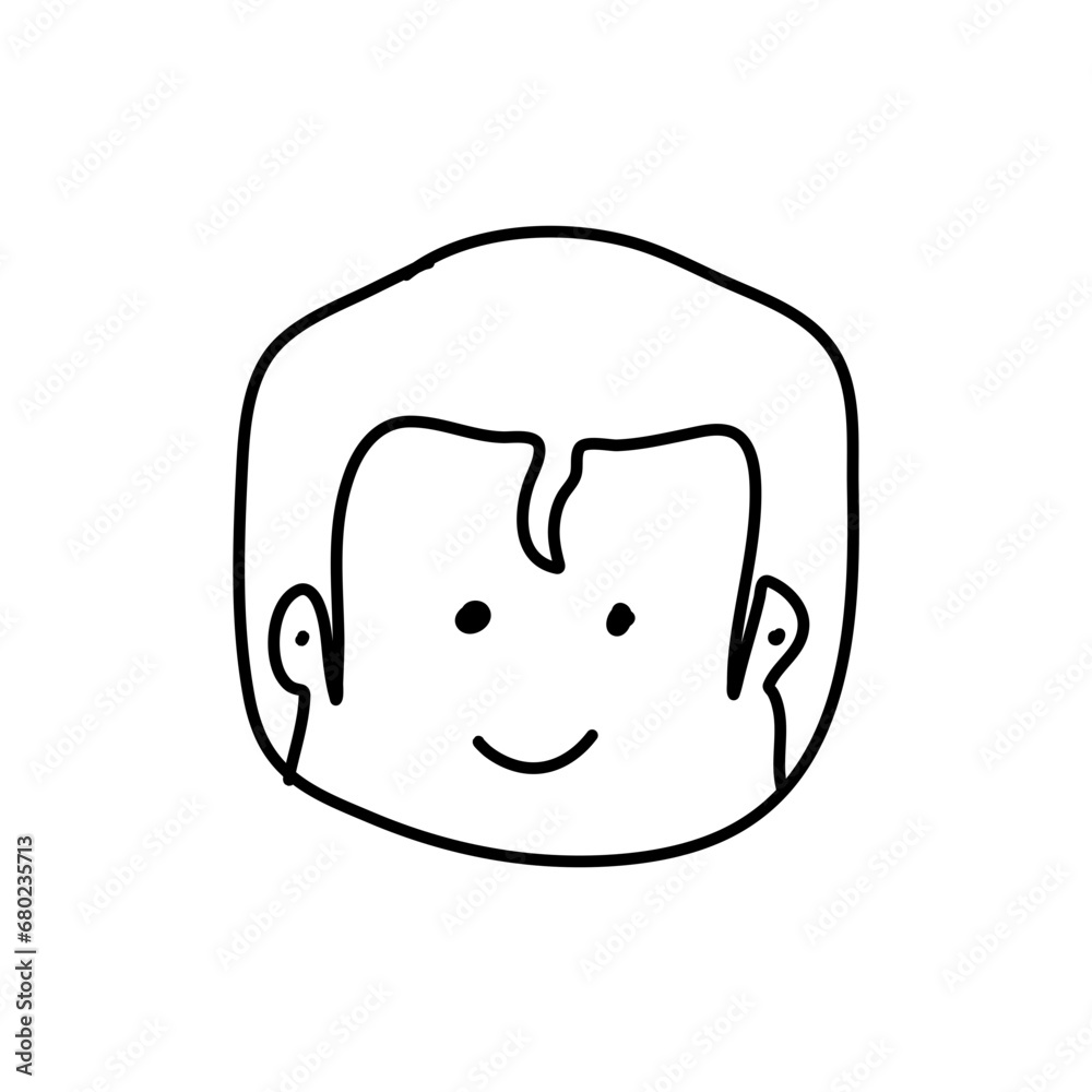 cartoon face character cartoon face character