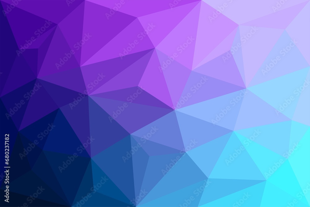 Fototapeta premium Fondo abstracto con formas poligonales de triángulos