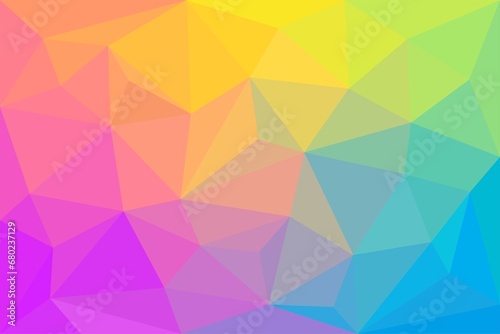 Fondo abstracto con formas poligonales de tri  ngulos