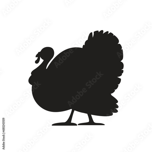 turkey line icon vector symbol sign icon bird animal