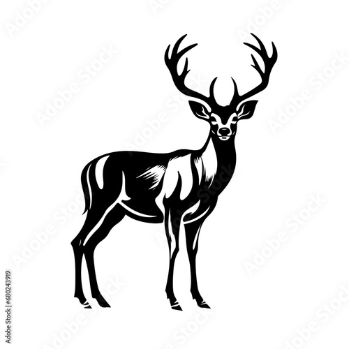 Graceful Deer Vector Illustration