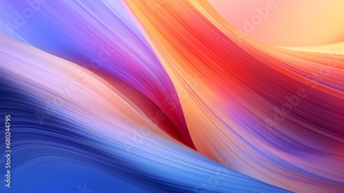 3D render, abstract background with soft pastel waves. Gradient colors.