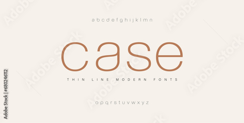 CASE  premium luxury elegant alphabet letters and numbers. Elegant wedding typography classic serif font decorative vintage retro. Creative vector illustration photo