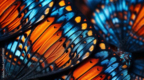 close up butterfly wings, 16:9