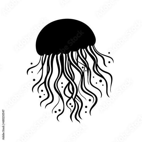Ethereal Jellyfish Vector Illustration