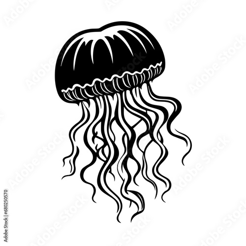 Ethereal Jellyfish Vector Illustration