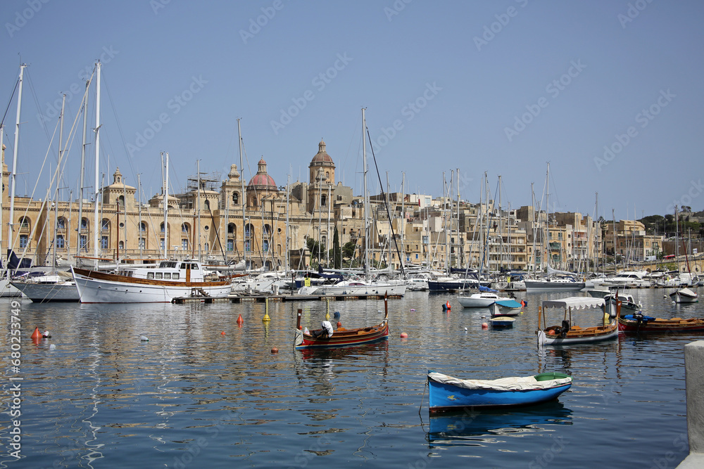 The inner Harbour Valletta Malta