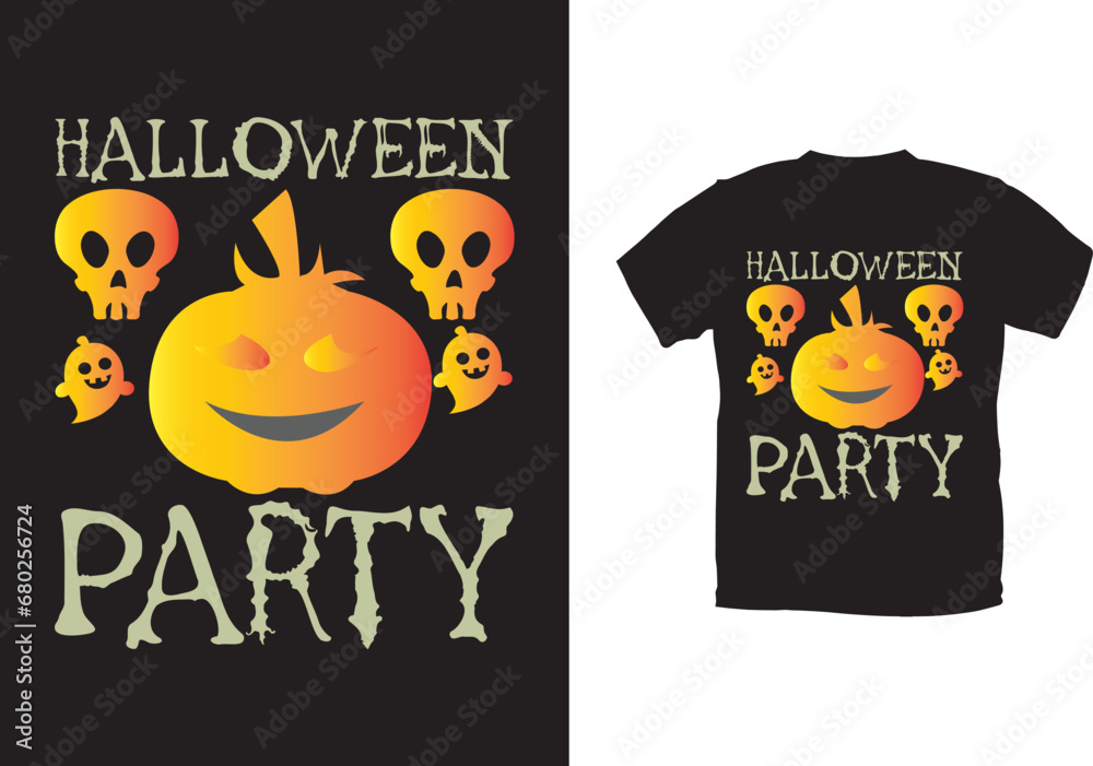 Halloween T-shirt design