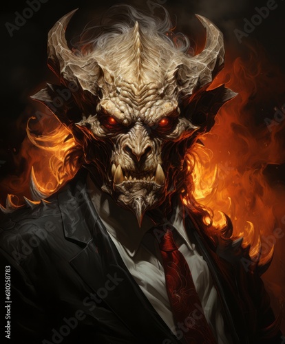 devil's portrait