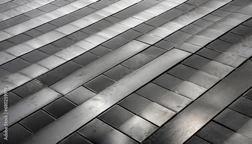 metal flooring abstract