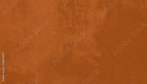 saturated dark orange brown colored low contrast concrete textured background with roughness and irregularities 2021 2022 color trend