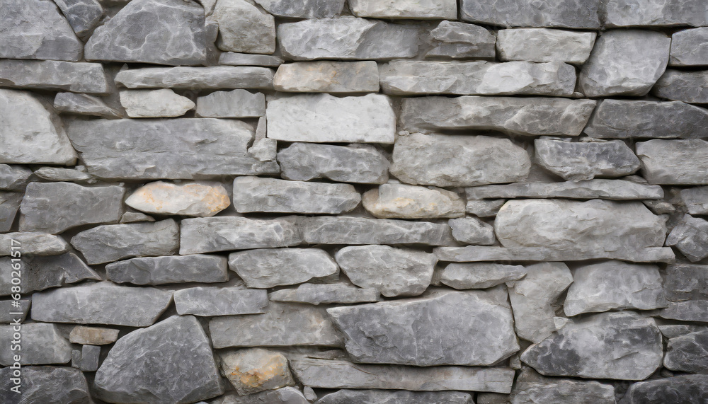 natural grey stones wall background texture