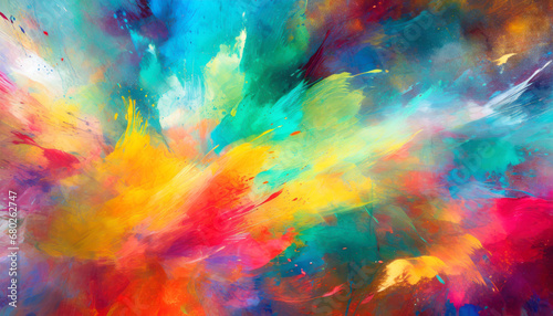 abstract vibrant artwork