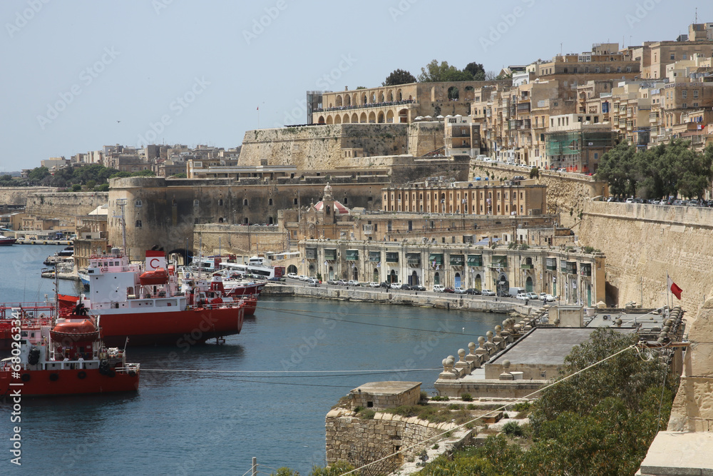 Port of Valletta , Malta