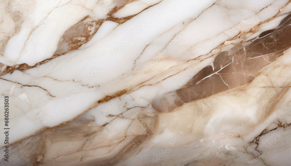 marbled background banner panorama high resolution white brown beige carrara marble stone texture