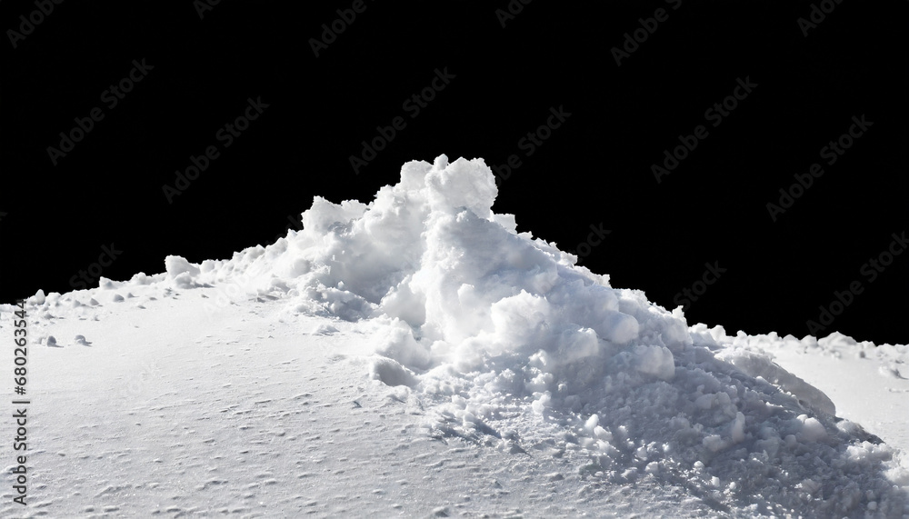 isolated snow texture for overlay winter weather photo effect