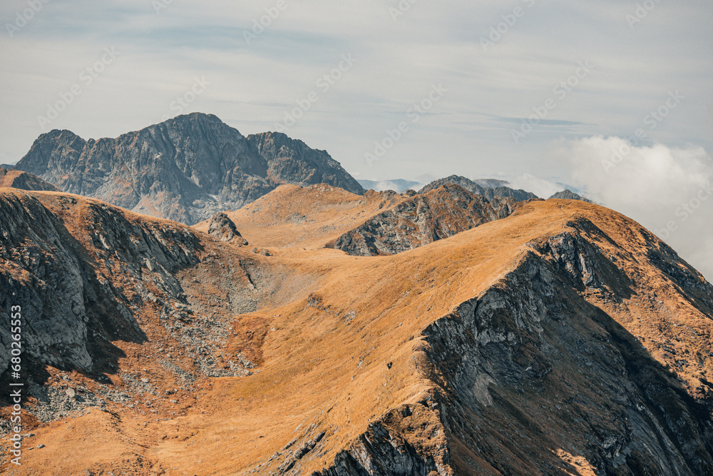Obraz premium Transfagarasan pass road